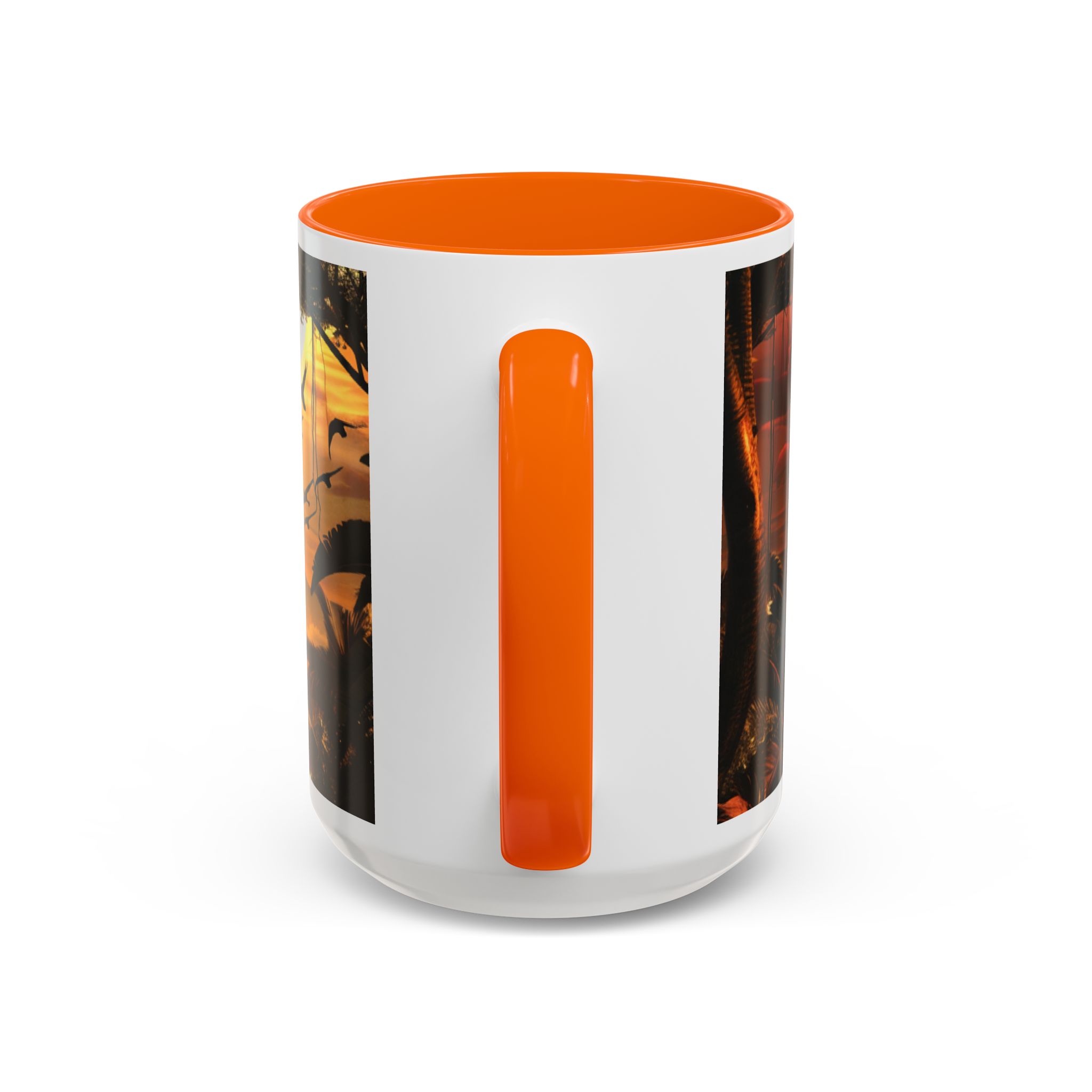 Wildlife Collage Accent Coffee Mug — Rustic Safari Animal Photo Design (11/15 oz) - Image 52