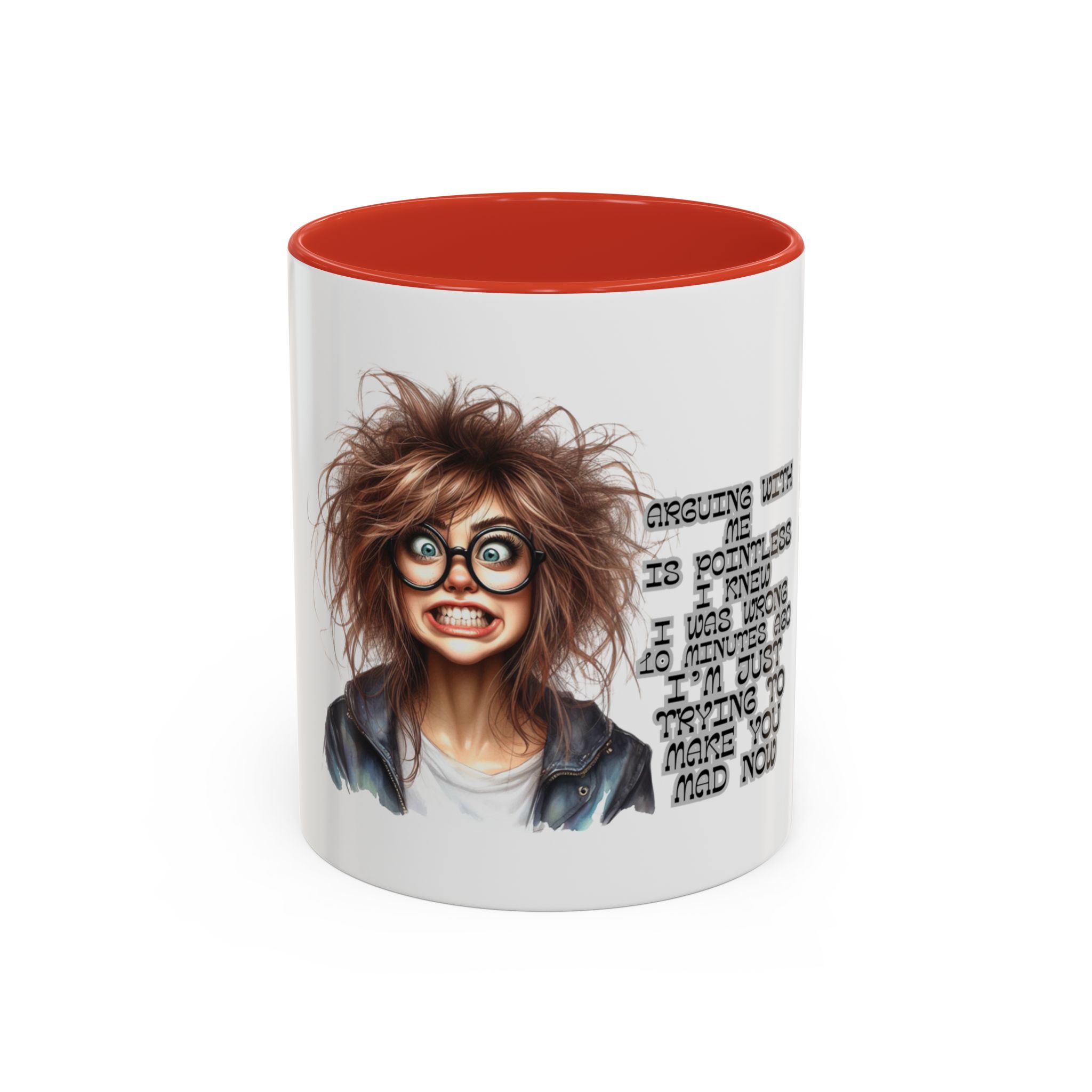 Funny Stressed Girl Accent Coffee Mug — Quirky Office Gift for Coffee Lovers - Image 13