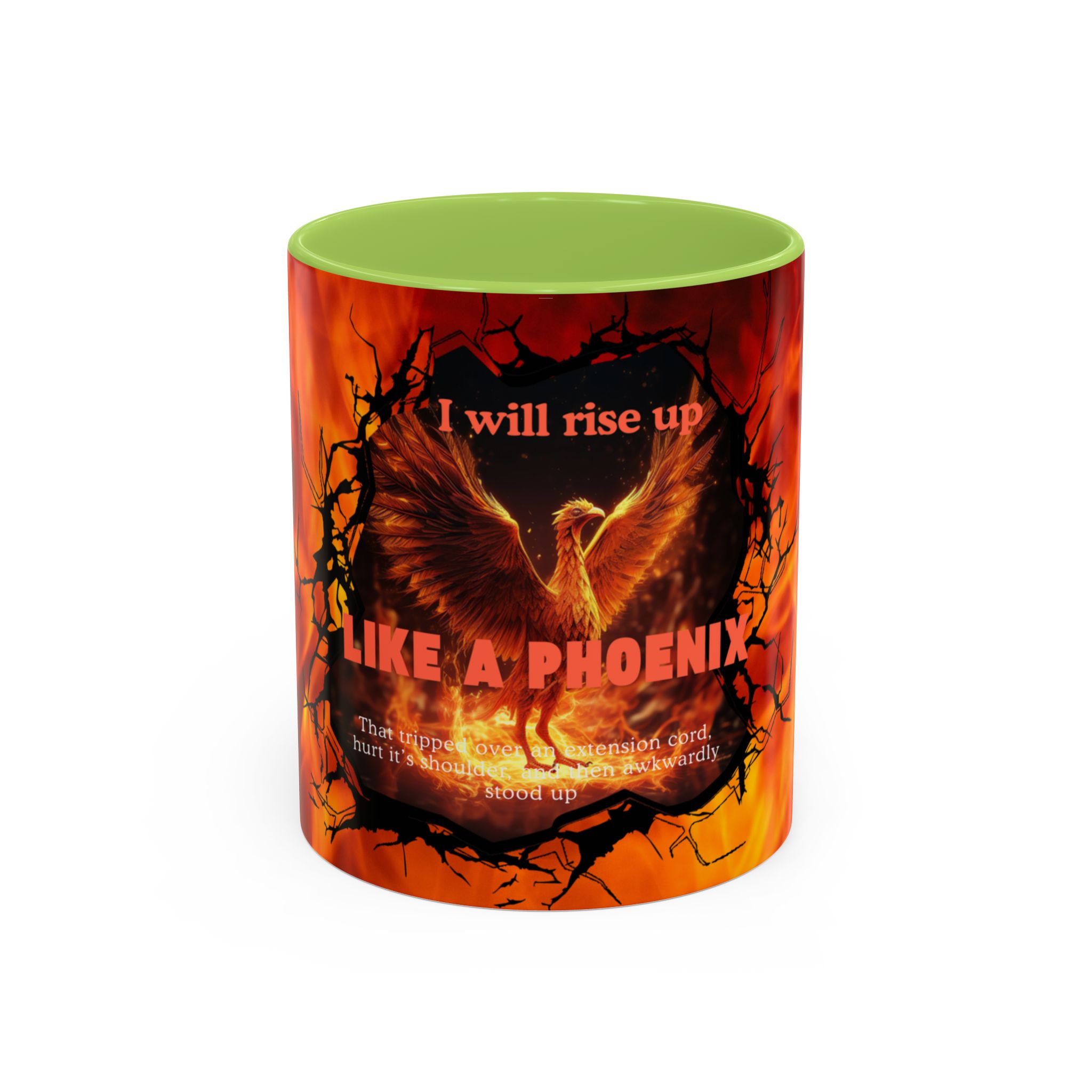 Phoenix Rising Coffee Mug - Motivational Gift for Home, Office, Inspirational Decor, Fire Element, Empowerment Quotes - Image 50