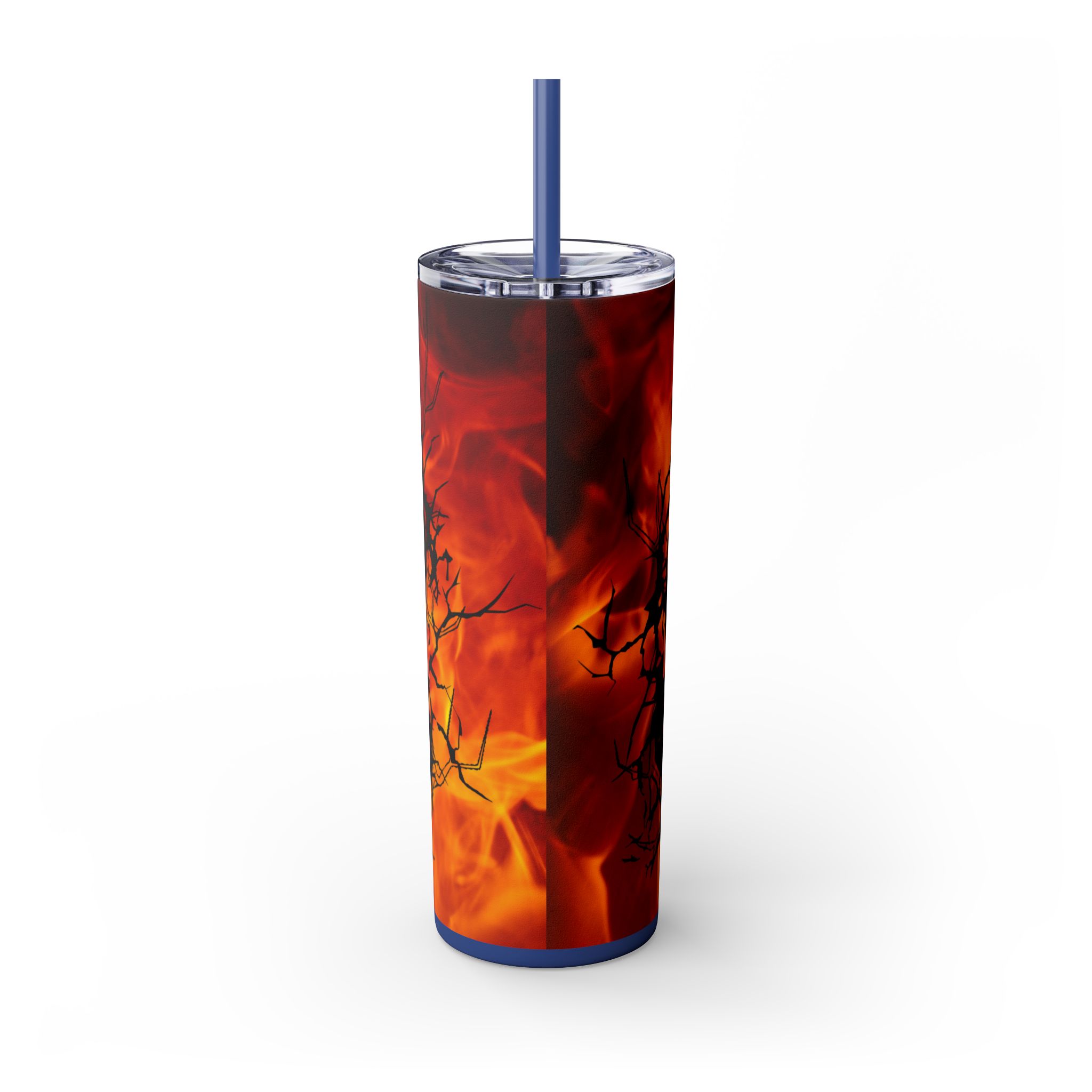 Fiery Phoenix Skinny Tumbler | Inspirational Drinkware, 20oz Travel Mug, Motivational Gift, Coffee Cup, Unique Water Bottle - Image 51