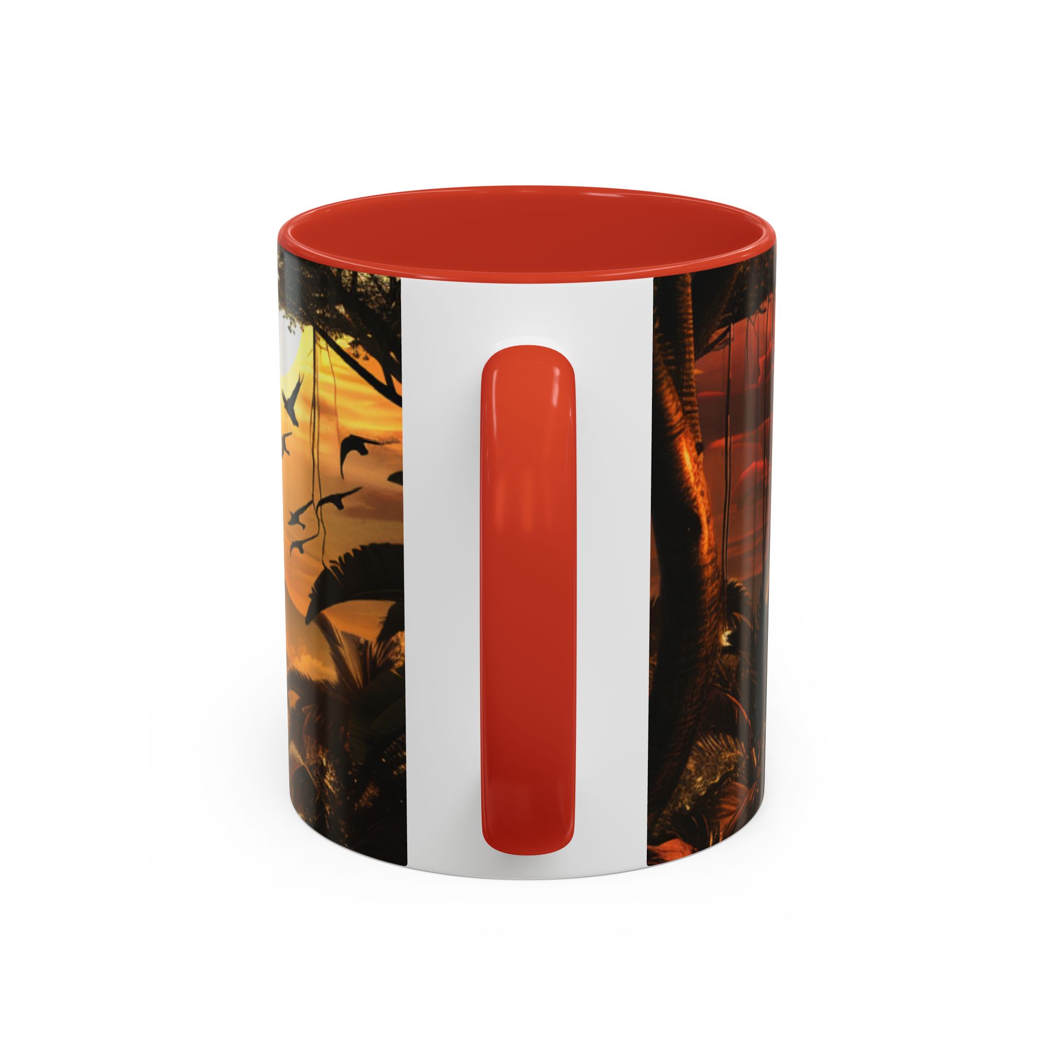 Wildlife Collage Accent Coffee Mug — Rustic Safari Animal Photo Design (11/15 oz) - Image 16