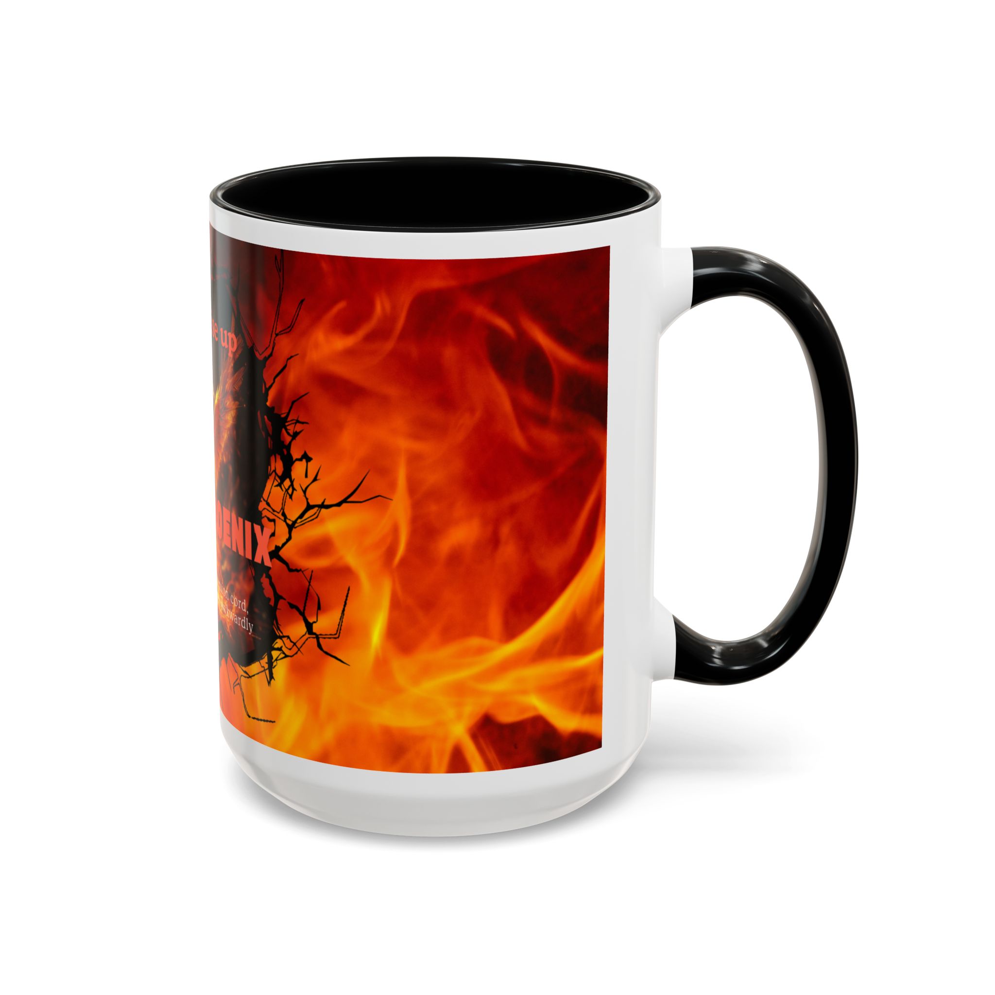 Phoenix Rising Coffee Mug - Motivational Gift for Home, Office, Inspirational Decor, Fire Element, Empowerment Quotes - Image 19