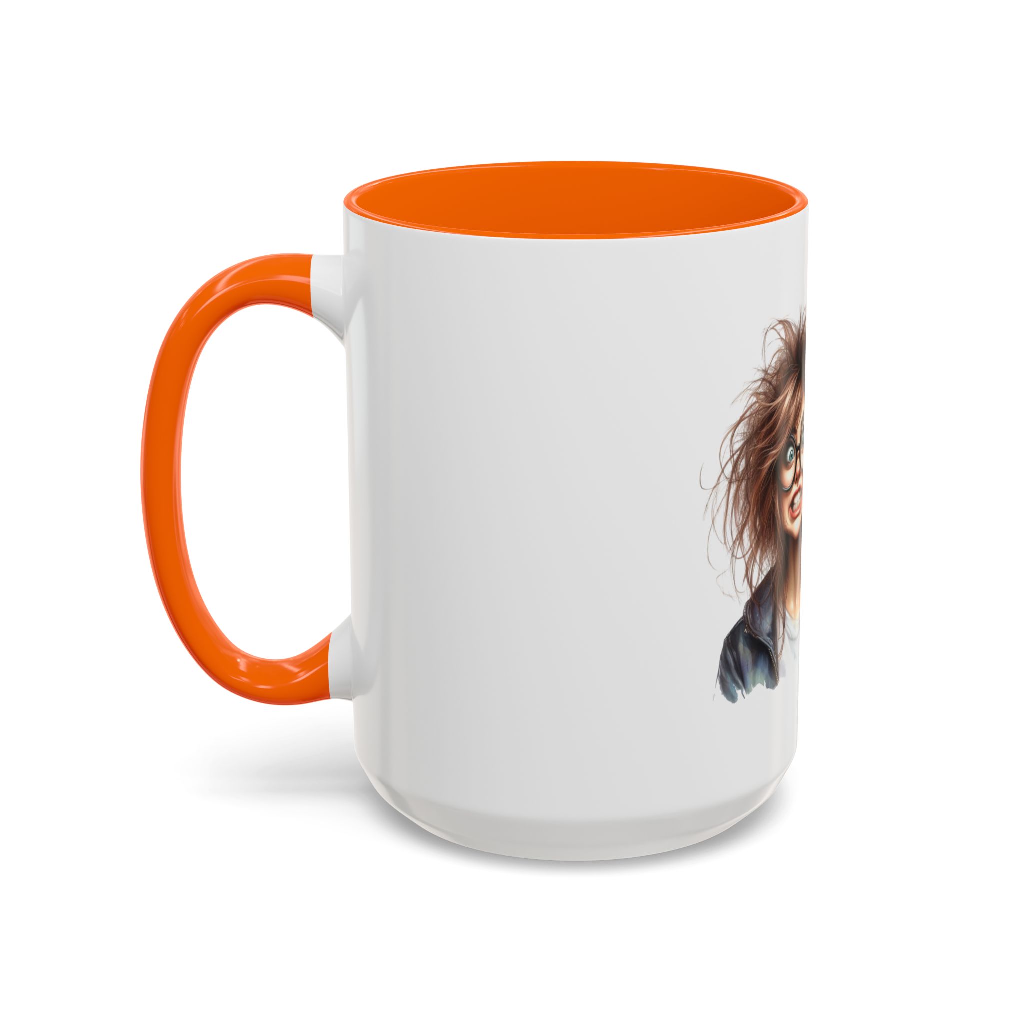 Funny Stressed Girl Accent Coffee Mug — Quirky Office Gift for Coffee Lovers - Image 51