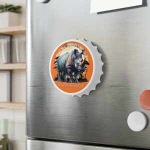 Save the Chubby Unicorn Bottle Opener | Fun Gift for Animal Lovers, Unique Kitchen Accessory, Party Favor