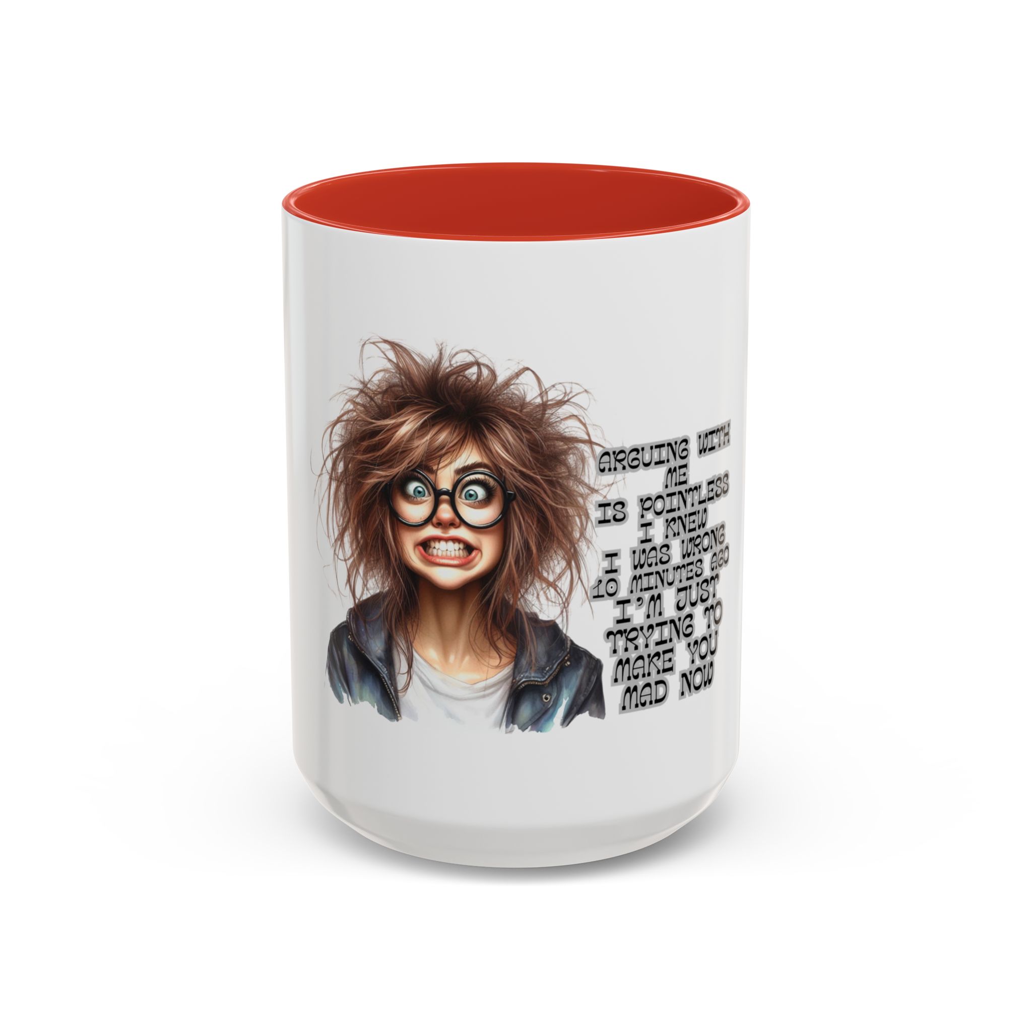 Funny Stressed Girl Accent Coffee Mug — Quirky Office Gift for Coffee Lovers - Image 29