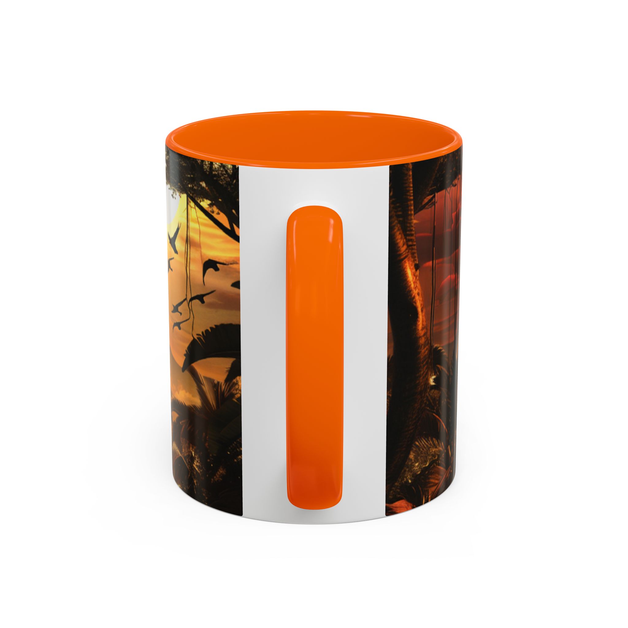Wildlife Collage Accent Coffee Mug — Rustic Safari Animal Photo Design (11/15 oz) - Image 44