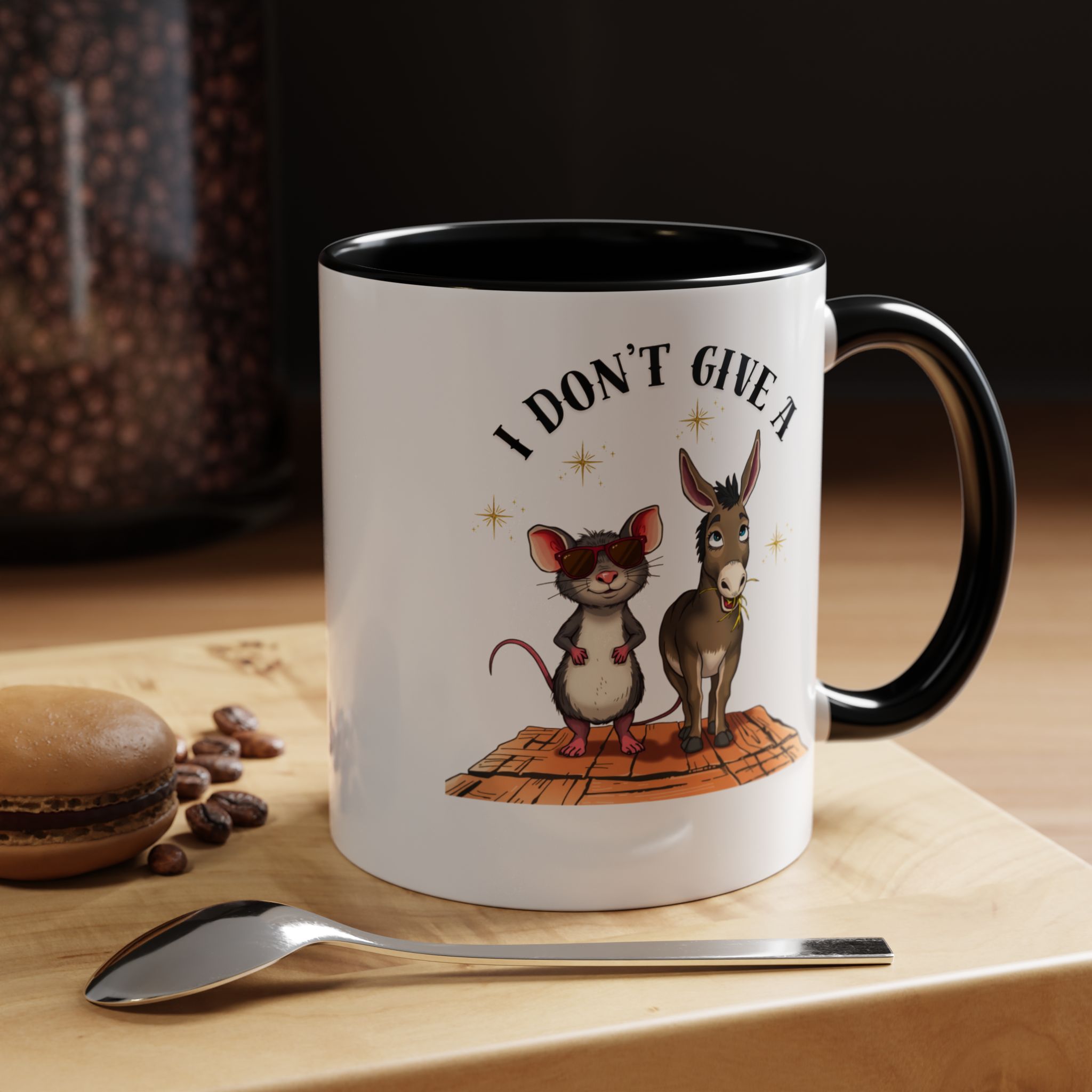 Funny Animal Mug - I Don't Give a Rat's Ass