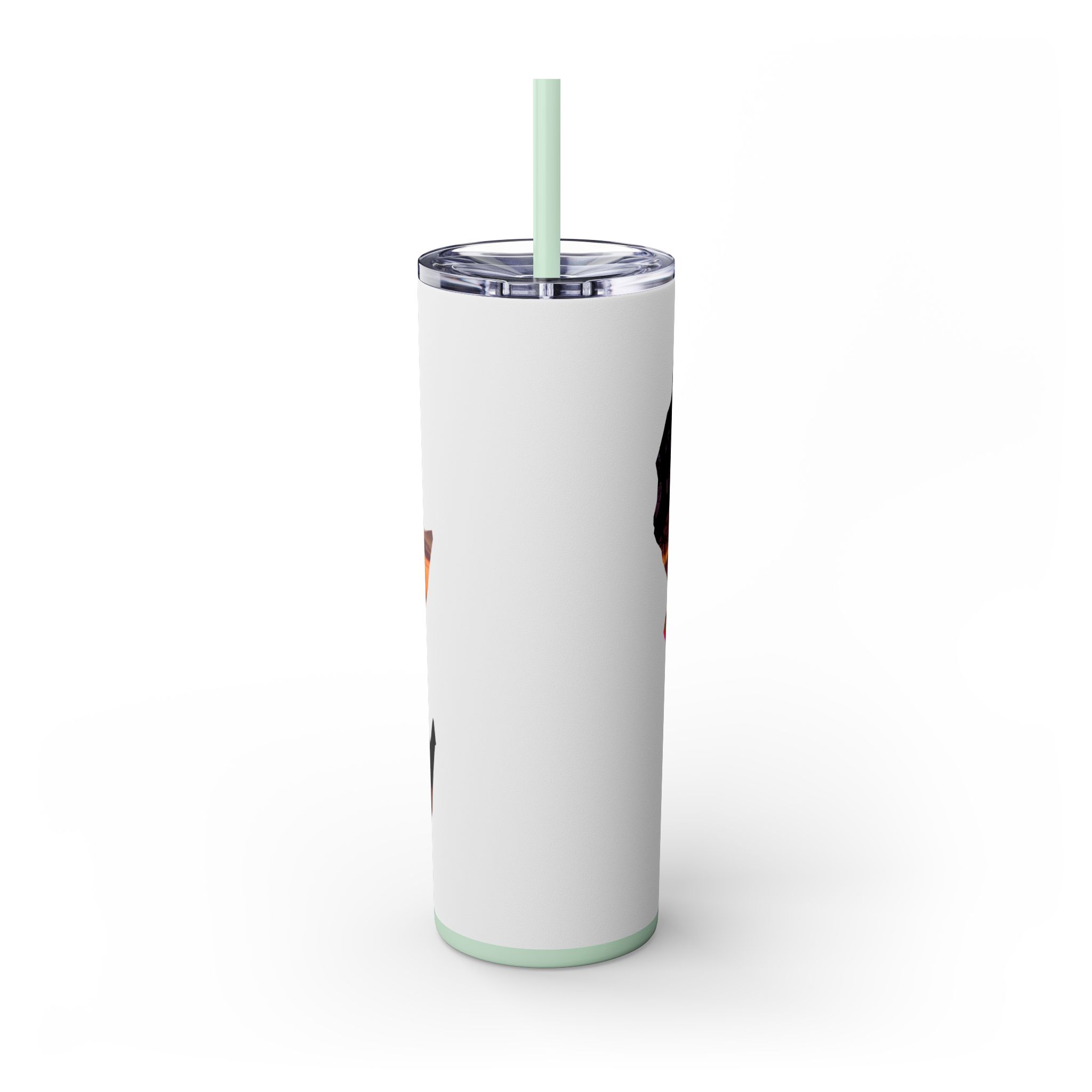 African Sunset Skinny Tumbler with Straw, 20oz | Travel Mug, Yeti Cup, Eco-Friendly Drinkware, Gift for Nature Lovers, Black History Month - Image 48