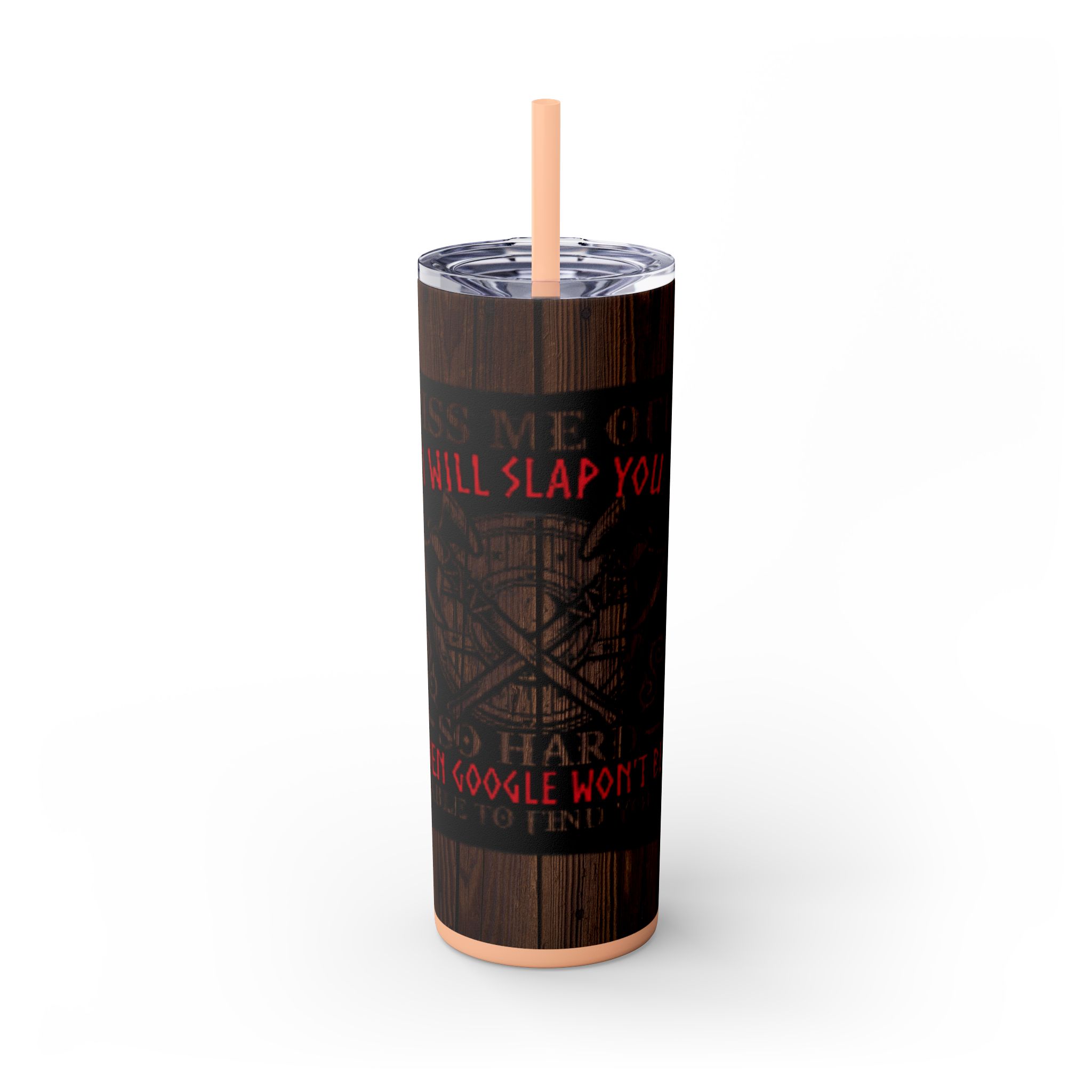 Funny Skinny Tumbler, 20oz | Quirky Drinkware for Coffee Lovers, Gifts for Friends, Funny Kitchen Accessories, Humor for Home - Image 11
