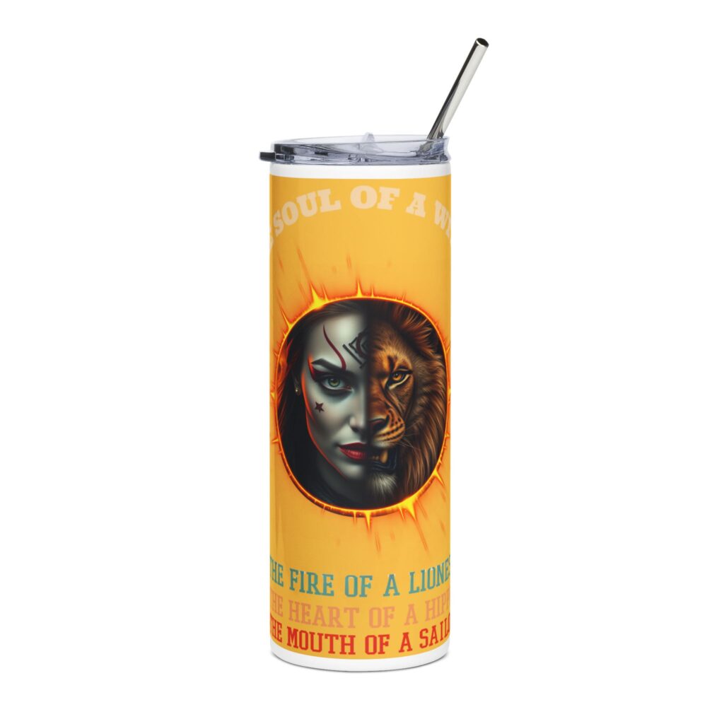 Soul of a Witch 20oz Skinny Tumbler with Straw, Motivational Travel Mug, Unique Gift for Her, Inspirational Drinkware, Perfect for [...]